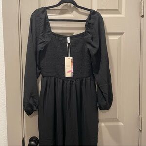 NWT | Dokotoo | Elegant Black Long Sleeve Jumpsuit